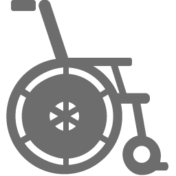 les portiques de sécurité PMR sont adaptés au passage de personnes en fauteuil roulant