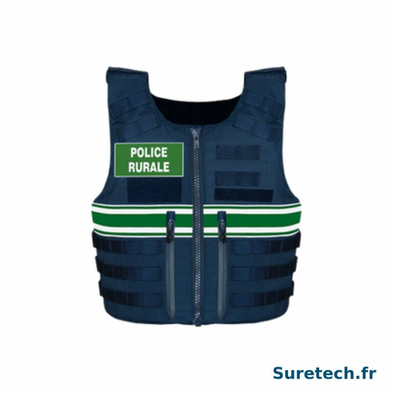 gilet-pare-balles-tactique-zip-vert-police-rurale-suretech